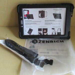 *iPad ZenRich Galaxy Tab A 8.0 Case (2019) Shockproof Case, Strap & Stand